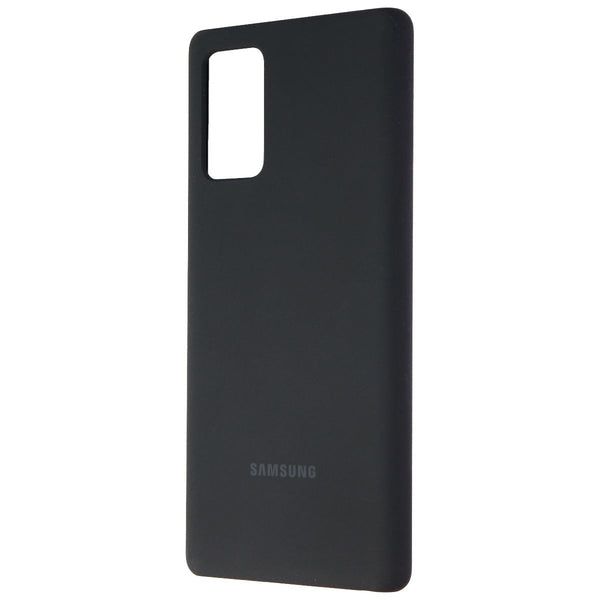 Samsung Silicone Back Cover Case for Note20 5G - Black