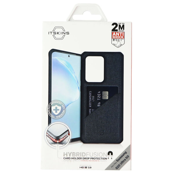 ITSKINS Hybrid Fusion Protective Phone Case for Galaxy S20 Ultra - Kaki Grey