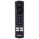 Toshiba Remote (CT-RC1US-21 Rev E) with Prime/Netflix/Disney/Hulu Keys - Black
