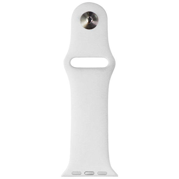 Replacement Apple 38mm Sport Band Clasp for Apple Watch 38/40/41mm - White/Silv.