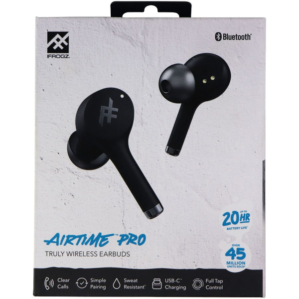 iFrogz - Airtime Pro True Wireless in Ear Bluetooth Earbuds - Black