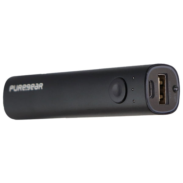 PureGear PureJuice 3K Portable USB Charger & Flashlight - Black