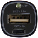 PureGear PureJuice 3K Portable USB Charger & Flashlight - Black