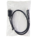 Short Style USB-C (Type C) to Micro-B Adapter Cable - Black