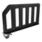 Shelf Separator / Divider with Snap on Clip (12-inch x 6-inch) - Black