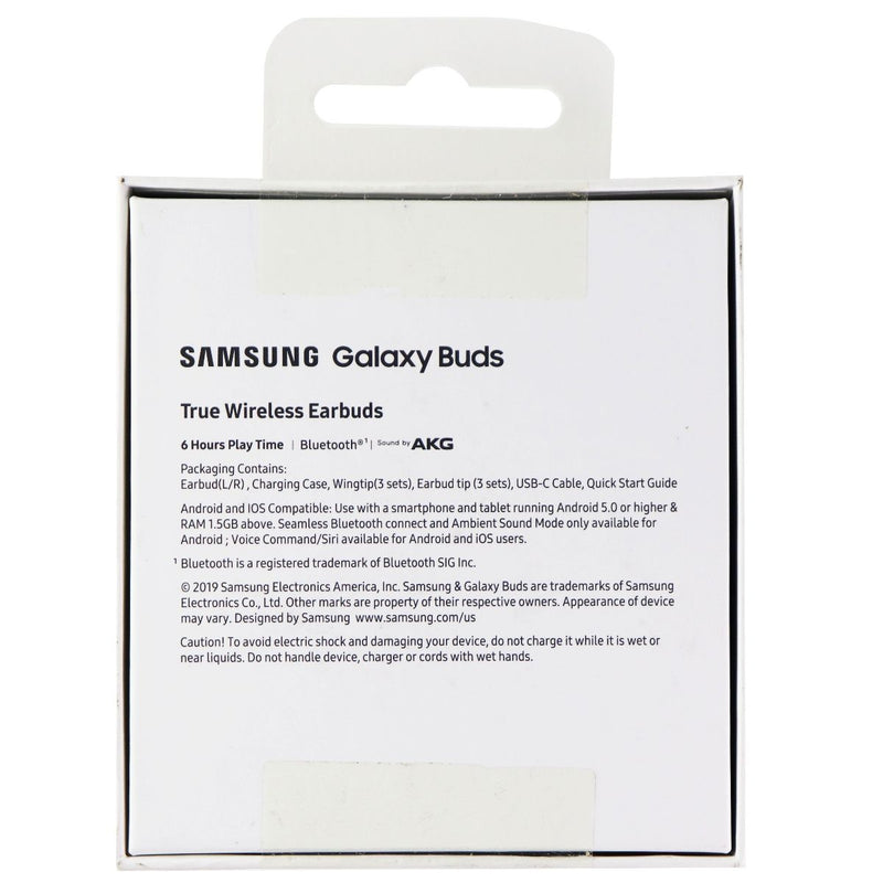 Samsung Galaxy Buds (1st Gen) True Wireless Earbuds - White (SM-R170)