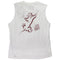 adidas Five Ten Stealth Cat Graphic Tank Top for Women -  White (Size: M)