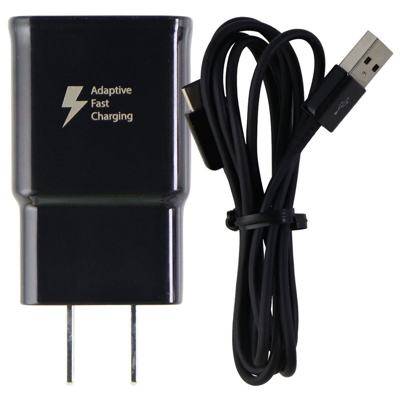 Samsung 15W Fast Charger USB Wall Adapter and USB-C to USB Cable - Black