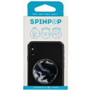 SpinPop Grip, Stand, and Organizer for Phones and Tablets - Black/White Marble