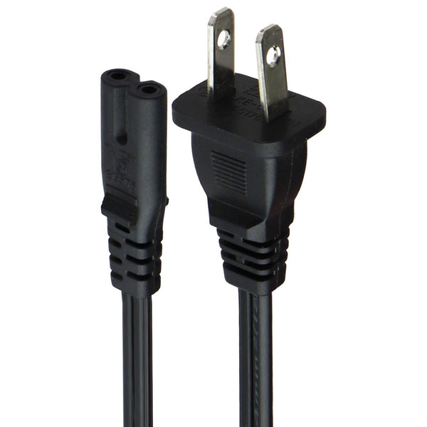 Kenic Two Prong AC Power Cord (KE-01) - Black (7A/125V)