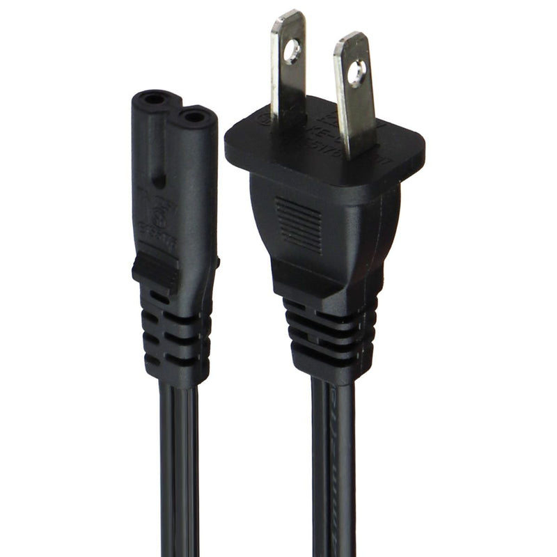 Kenic Two Prong AC Power Cord (KE-01) - Black (7A/125V)