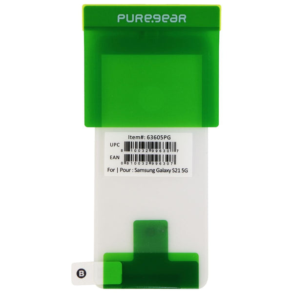 PureGear Tempered Glass Screen Protector for Samsung Galaxy S21 5G - Clear BULK