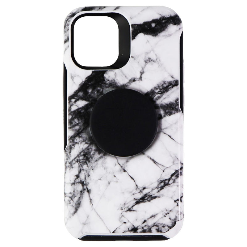 Otter + Pop Symmetry Series Case Apple iPhone 12 mini - White Marble Graphic