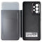 Samsung Smart S View Wallet Cover for Samsung Galaxy A53 5G - Black