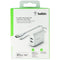 Belkin Dual USB Wall Charger (24W) + Lightning 8-Pin Cable for iPhone - White