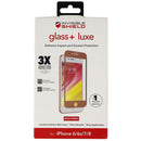 ZAGG InvisibleShield (Glass+ Luxe) Tempered Glass for iPhone 8/7/6s/6 - Gold