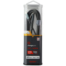 Ventev (10-Ft) ChargeSync USB-C to Lightning 8-Pin Braided Cable - Steel Gray