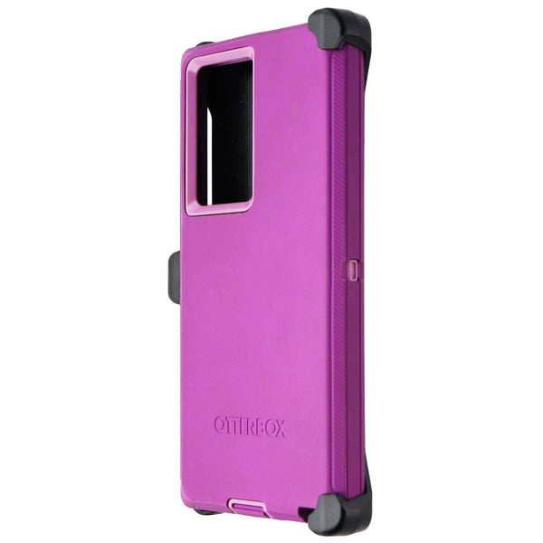 OtterBox Defender Case and Holster for Samsung Galaxy S22 Ultra - Happy Purple