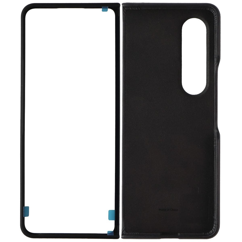 Samsung Official Leather Cover for Samsung Galaxy Z Fold4 - Black
