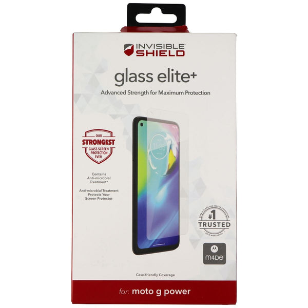 ZAGG InvisibleShield (Glass Elite+) Screen Protector for Moto G Power (2020)