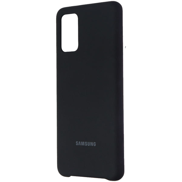 Samsung Silicone Back Cover Case for Galaxy (S20+) 5G - Black / Blue
