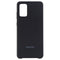 Samsung Silicone Back Cover Case for Galaxy (S20+) 5G - Black / Blue