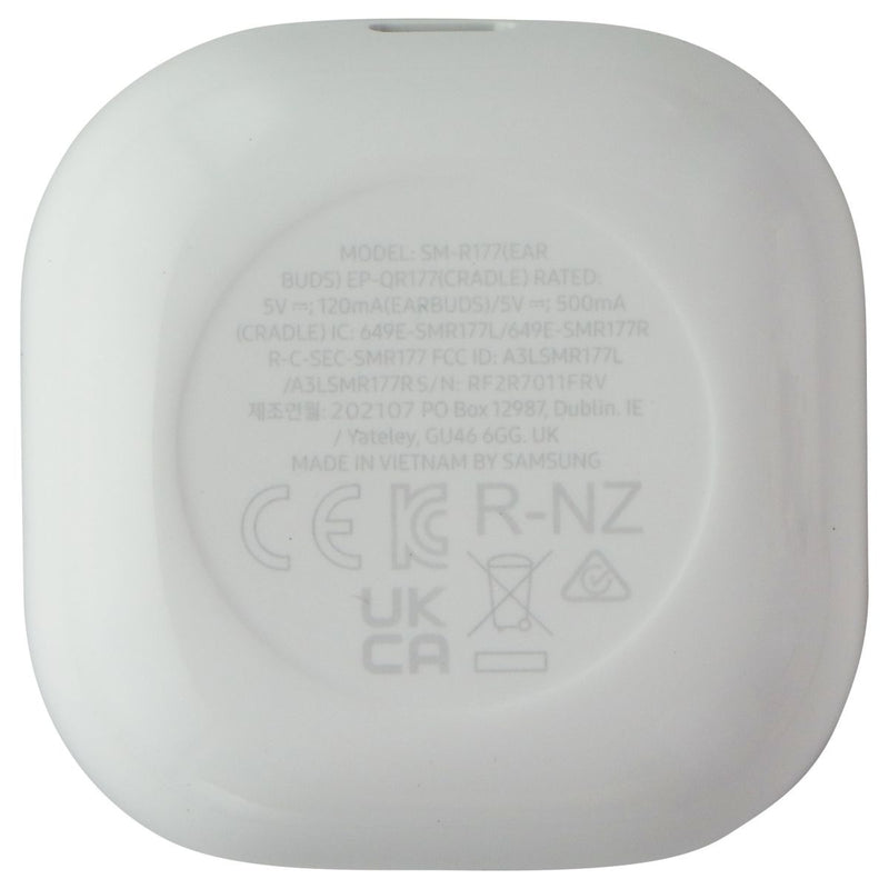Samsung Replacement Charging Cradle Case for Galaxy Buds 2 - White/Graphite