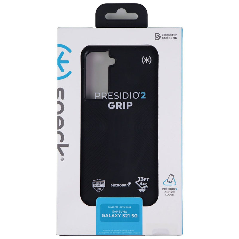 Speck Presidio2 Grip Series Case for Samsung Galaxy S21 5G - Black / White