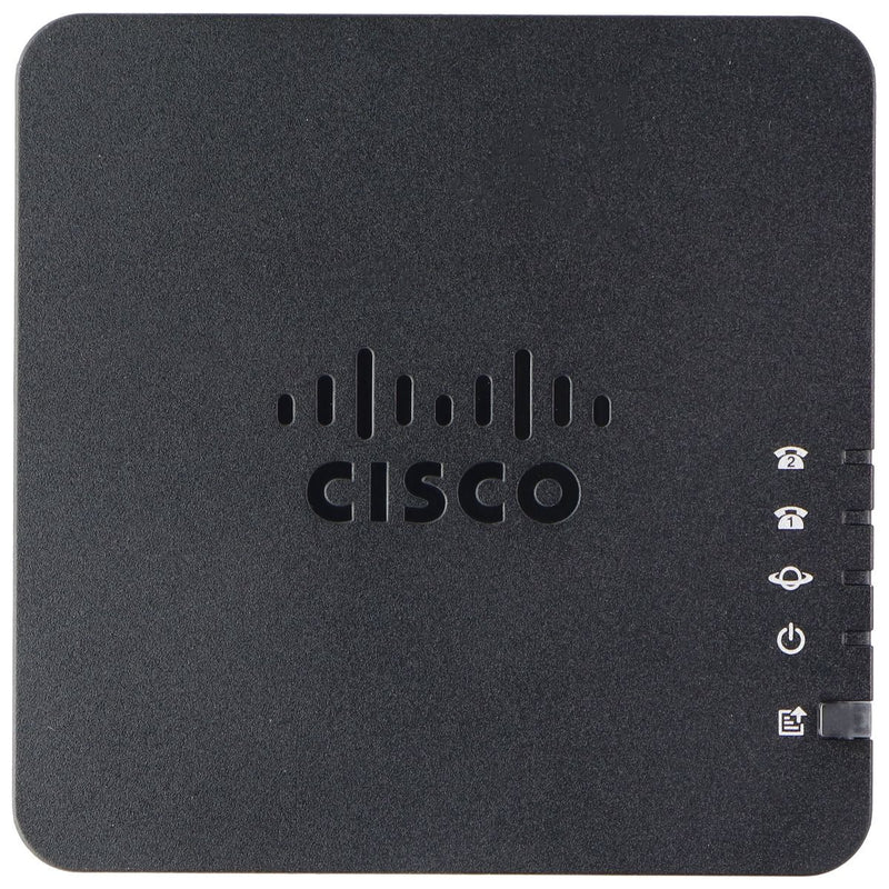Cisco VoIP Dual Port Analog Telephone Adapter (ATA191-K9) - Black