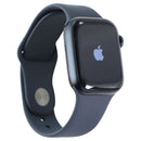 Apple Watch Series 7 (A2475) GPS + Cellular - 41mm Midnight Aluminum/Sport Band