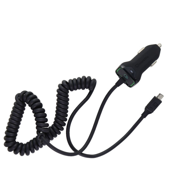 Qmadix (2-Amp) Micro-USB Car Charger with Quick Charge 2.0 - Black
