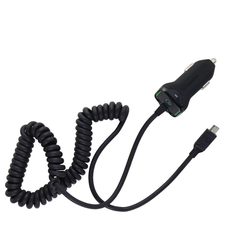 Qmadix (2-Amp) Micro-USB Car Charger with Quick Charge 2.0 - Black