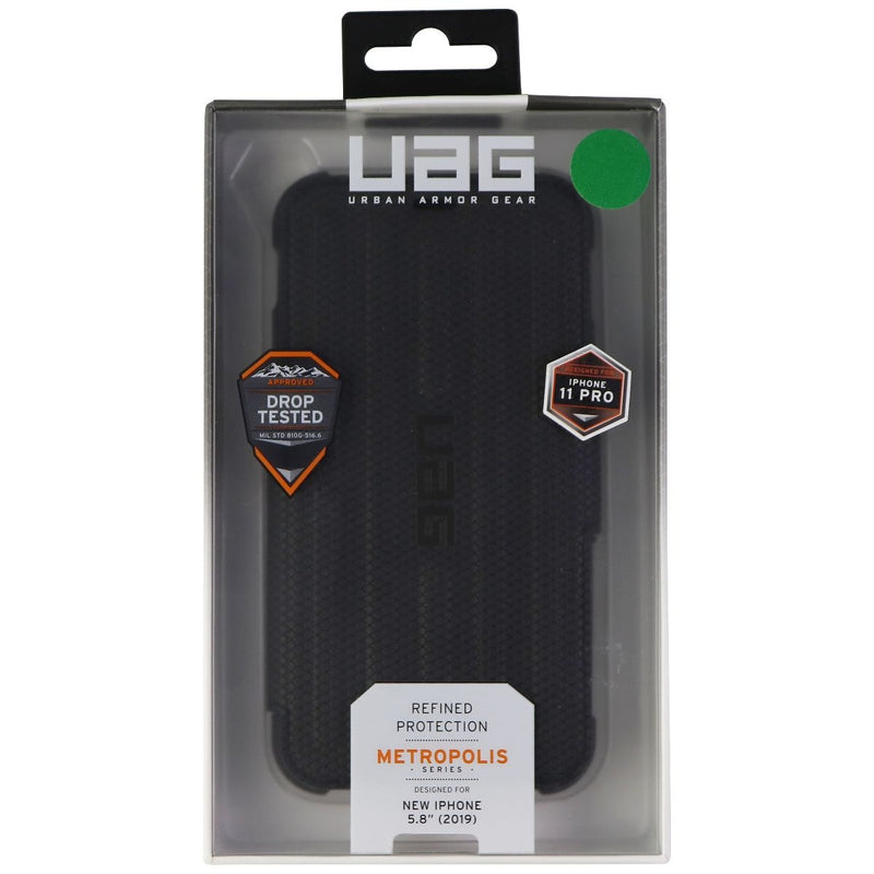 Urban Armor Gear Metropolis Series Folio Case for Apple iPhone 11 Pro - Black