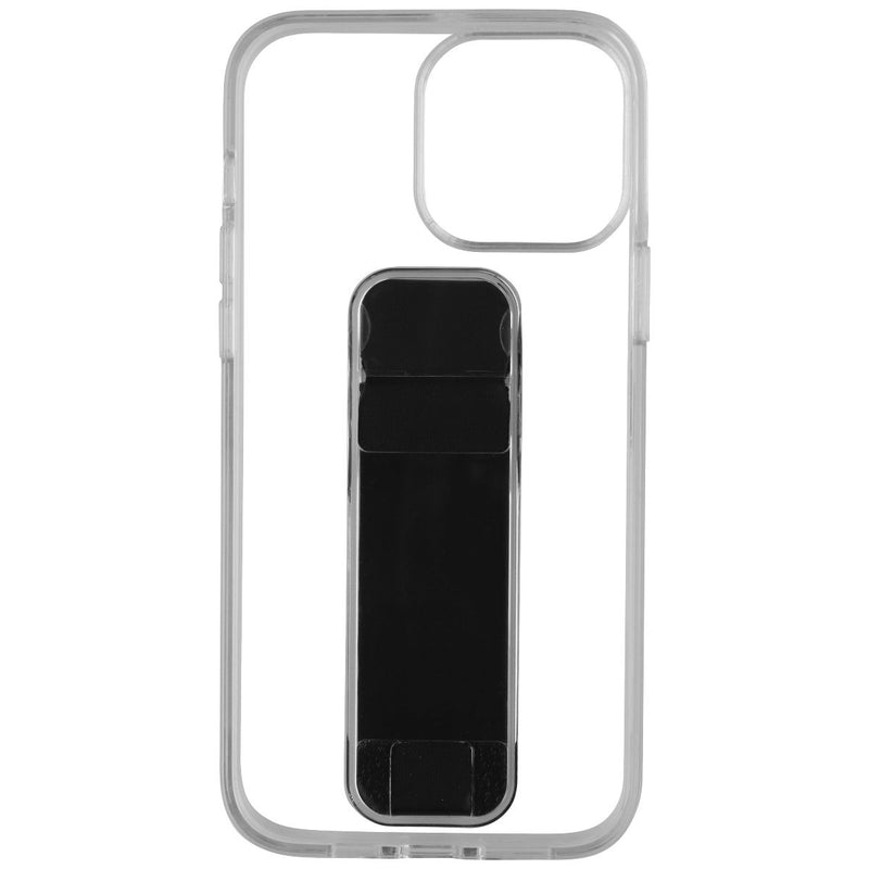 CLCKR Stand & Grip Case for Apple iPhone 13 Pro Max - Clear/Black