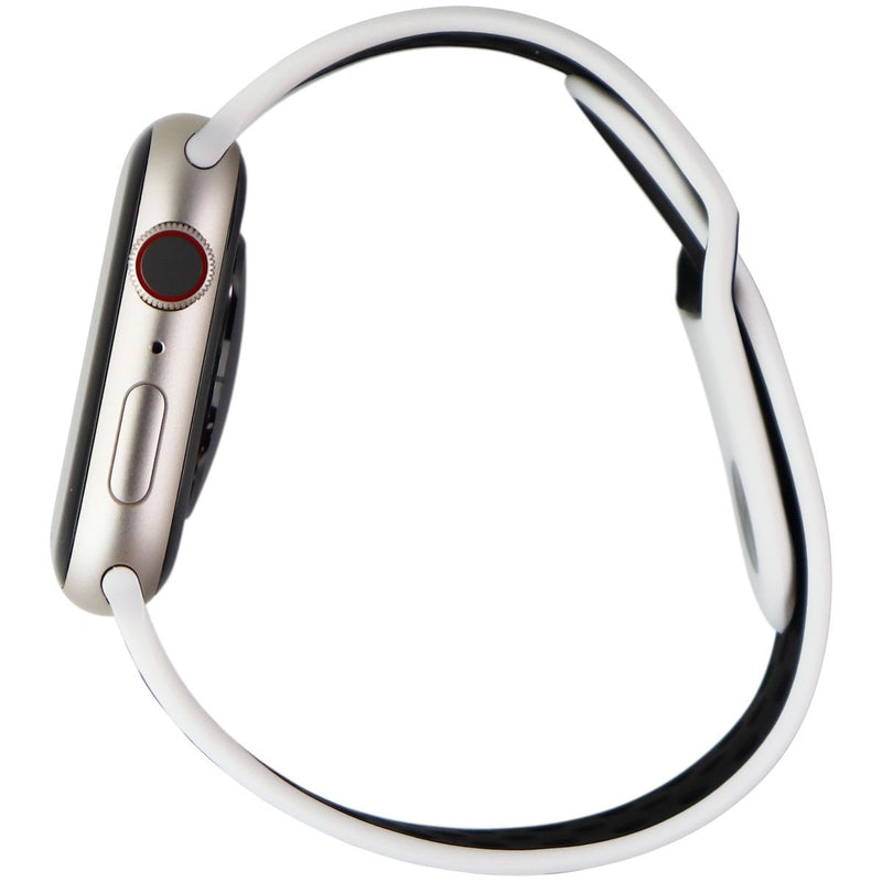 Apple Watch NIKE Series 7 (GPS + LTE) A2477 (45mm) Starlight AL/White Nike Band