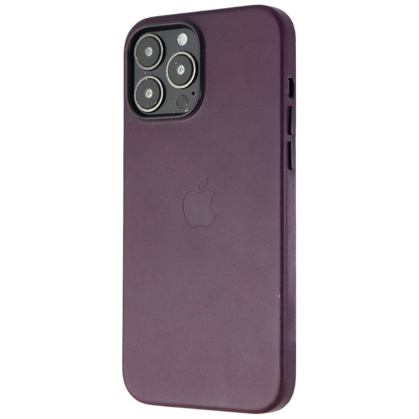 Leather Case for  MAGSAFE for Apple iPhone 13 Pro Max  - Dark Cherry