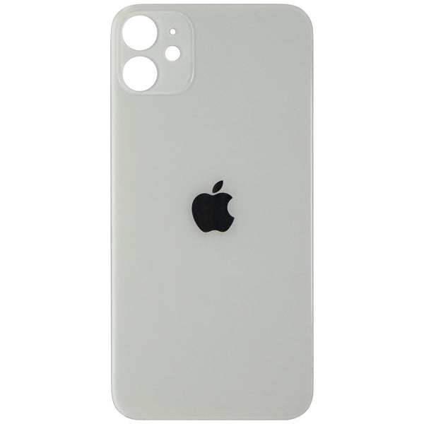 Repair Part - Back Glass Panel for Apple iPhone 11 - White with Logo