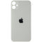 Repair Part - Back Glass Panel for Apple iPhone 11 - White with Logo