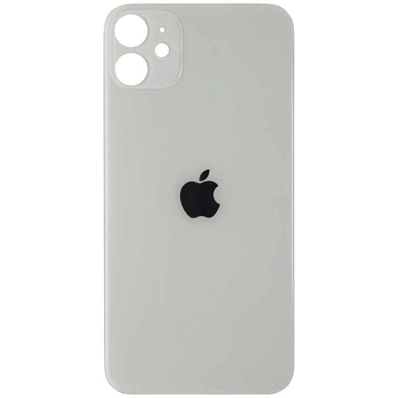 Repair Part - Back Glass Panel for Apple iPhone 11 - White with Logo