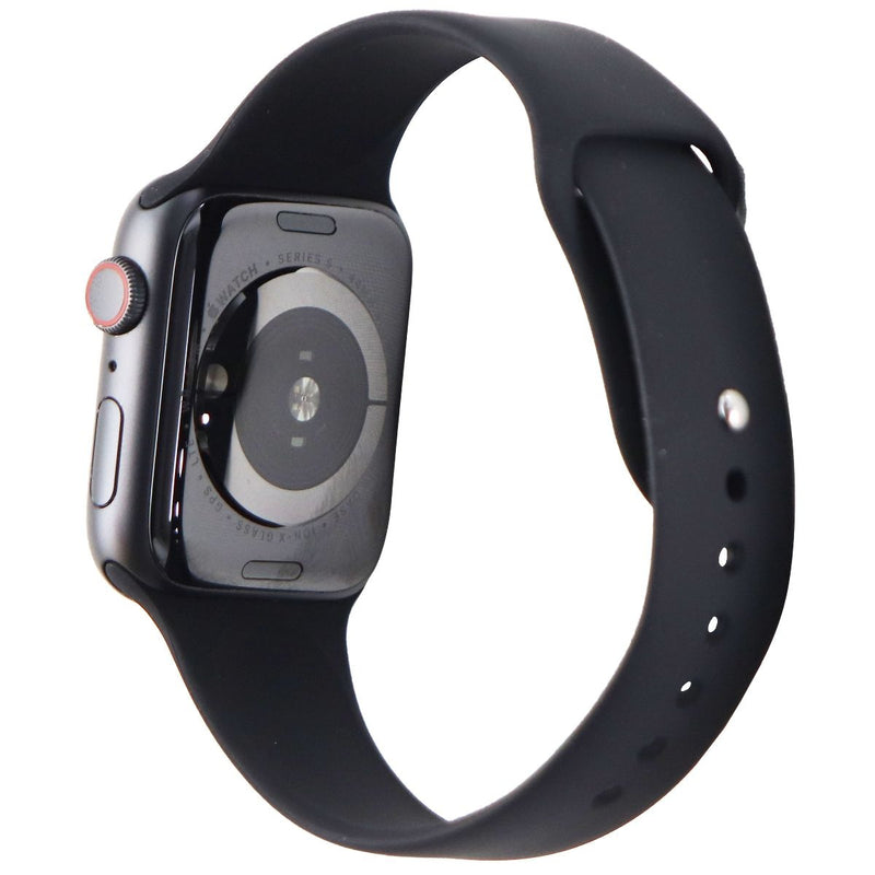 Apple Watch Series 5 (44mm) A2095 (GPS + LTE) - Space Gray/Black Sport