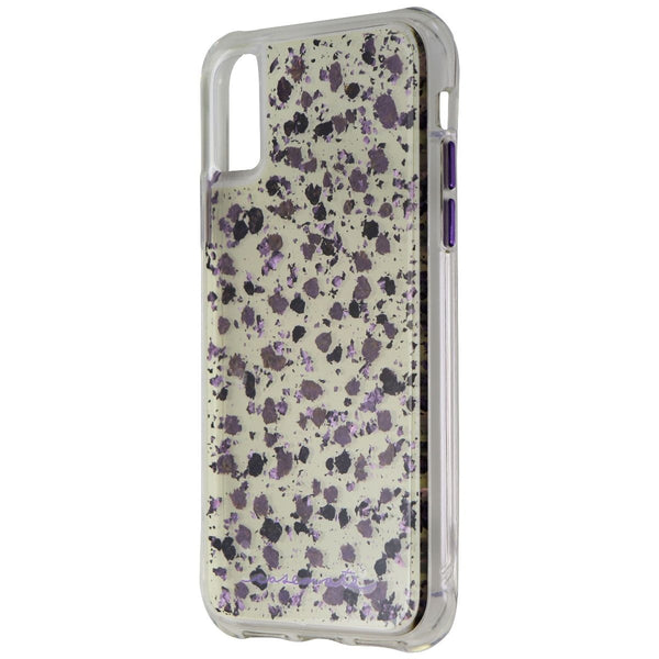 Case-Mate Genuine Flowers Hard Case for Apple iPhone X - Ditsy Petals Purple