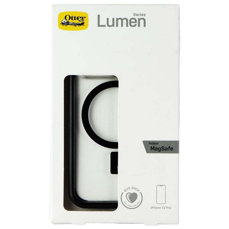 OtterBox Lumen Case For Magsafe for iPhone 13 Pro - Black Crystal (Clear/Black)