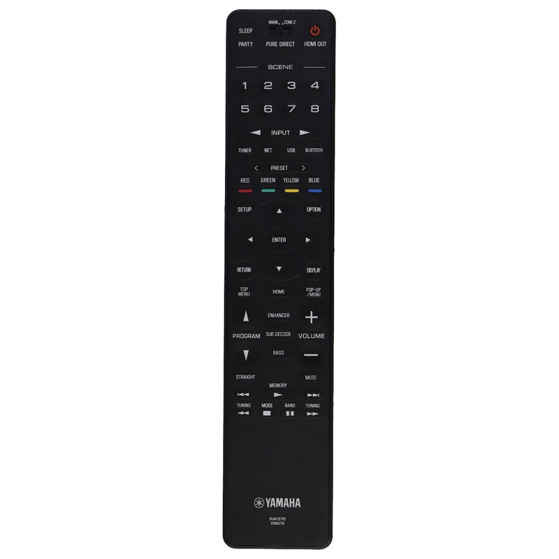 Yamaha OEM Remote Control for Select Yamaha Systems - Black (RAV576 / VDM8710)