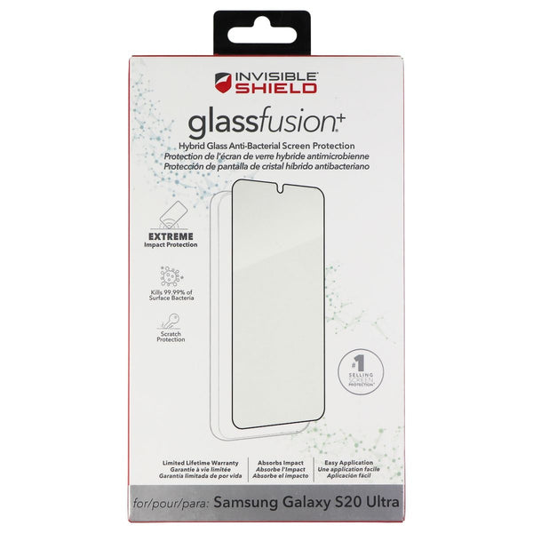 ZAGG InvisibleShield Glass Fusion+ Screen Protector for Samsung Galaxy S20 Ultra