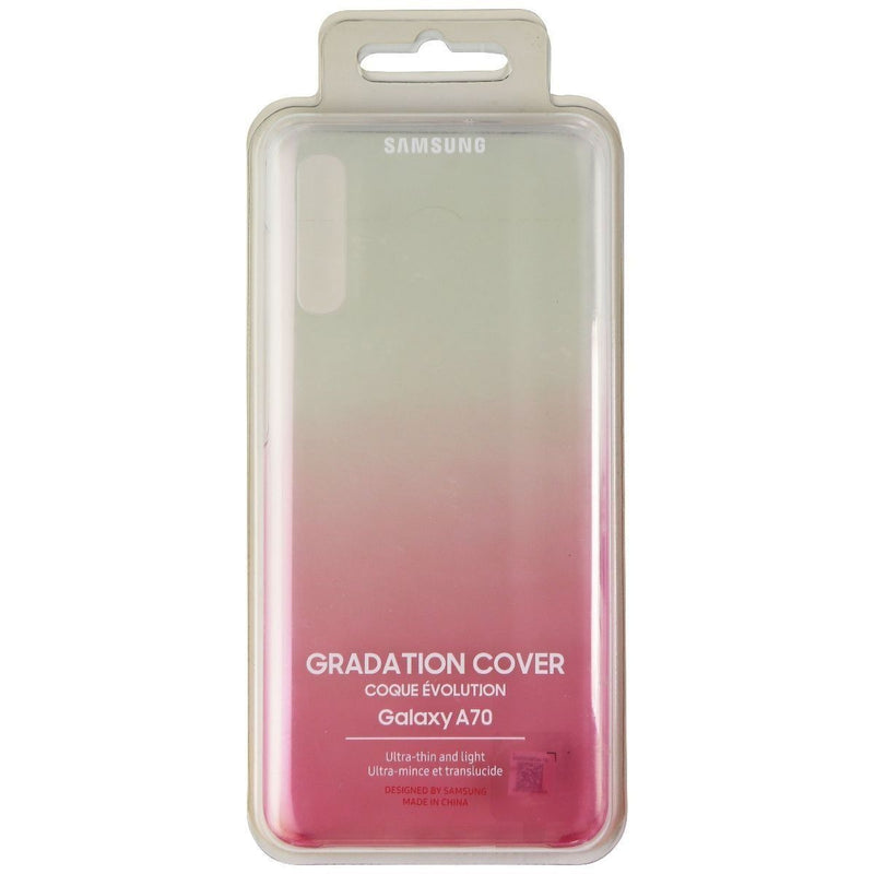 Samsung Gradation Ultra-Thin Cover Case for Samsung Galaxy A70 - Gradient Pink
