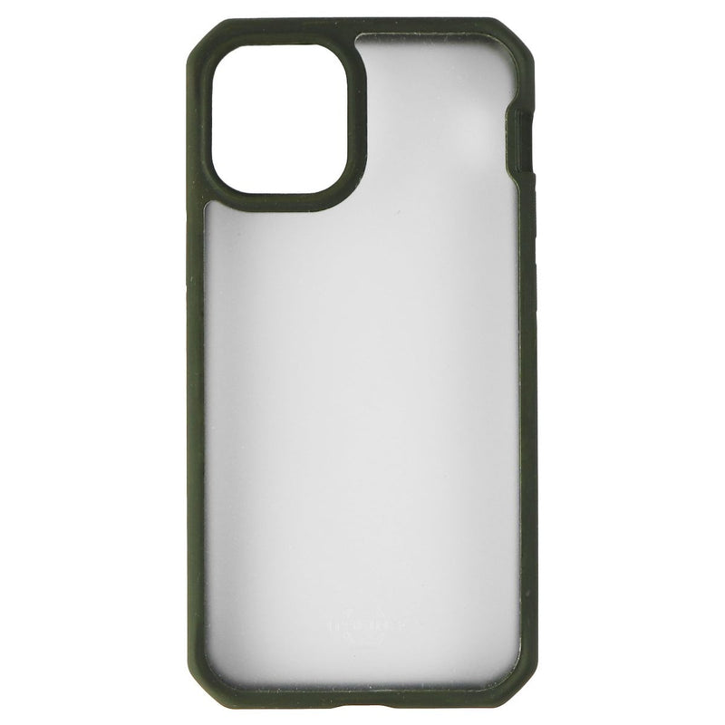 ITSKINS Feroniabio Pure Series for Apple iPhone 12 Mini - Olive Green / Clear