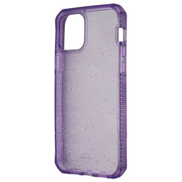 ITSKINS Hybrid // Spark Case for Apple iPhone 12 Pro / 12 - Sparkle Light Purple