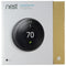 Google Nest Learning Programmable Smart Thermostat for Home - 3rd Gen - Black