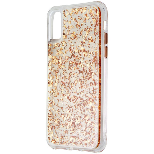 Case-Mate Karat Series Case for Apple iPhone XS / iPhone X - Rose Gold / Clear