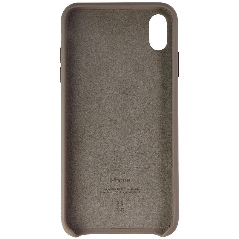 Apple Leather Case for iPhone Xs Max (MRWR2ZM/A) - Taupe
